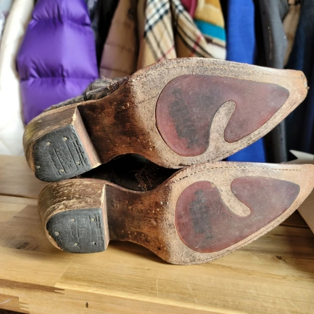 Corral Vintage Python Cross Boots - image 5